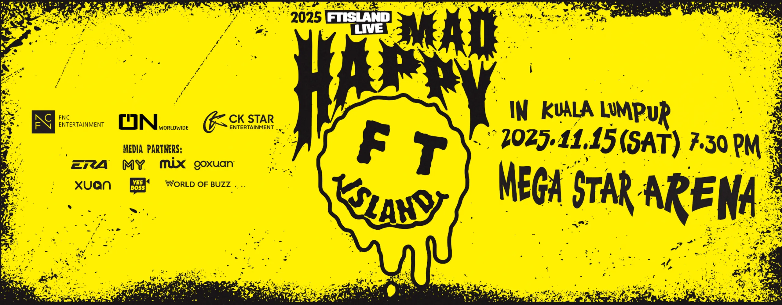 2025 FTISLAND LIVE ‘MAD HAPPY’ IN KUALA LUMPUR