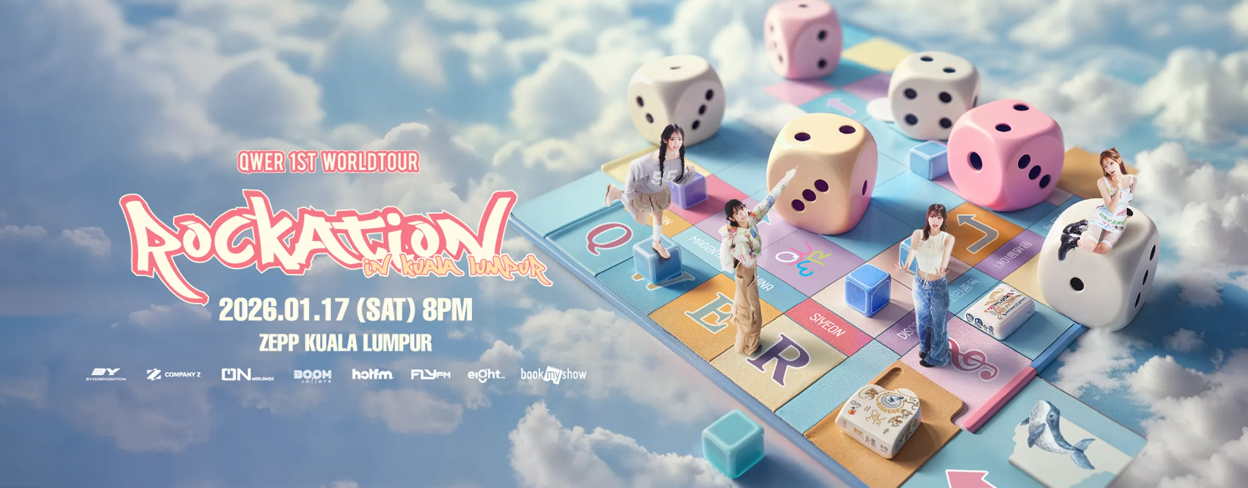 QWER 1ST WORLD TOUR <ROCKATION> in Kuala Lumpur