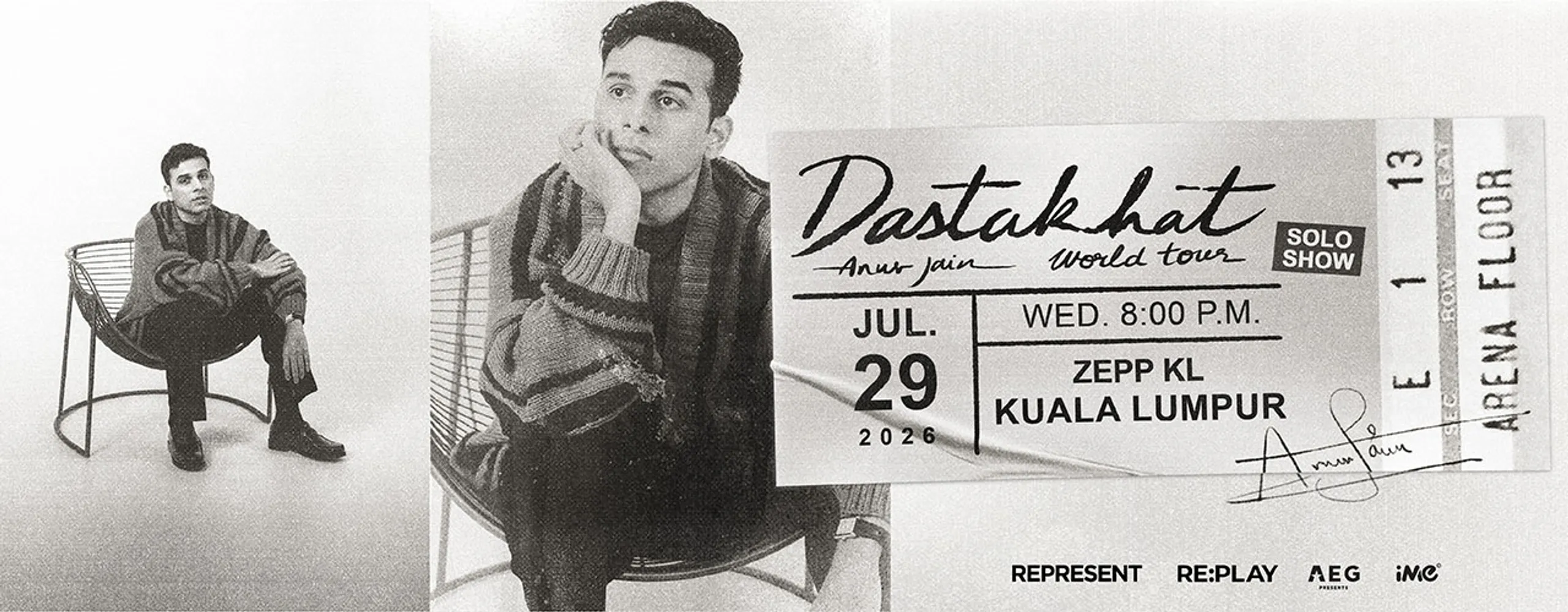 Anuv Jain “Dastakhat” Tour in Kuala Lumpur