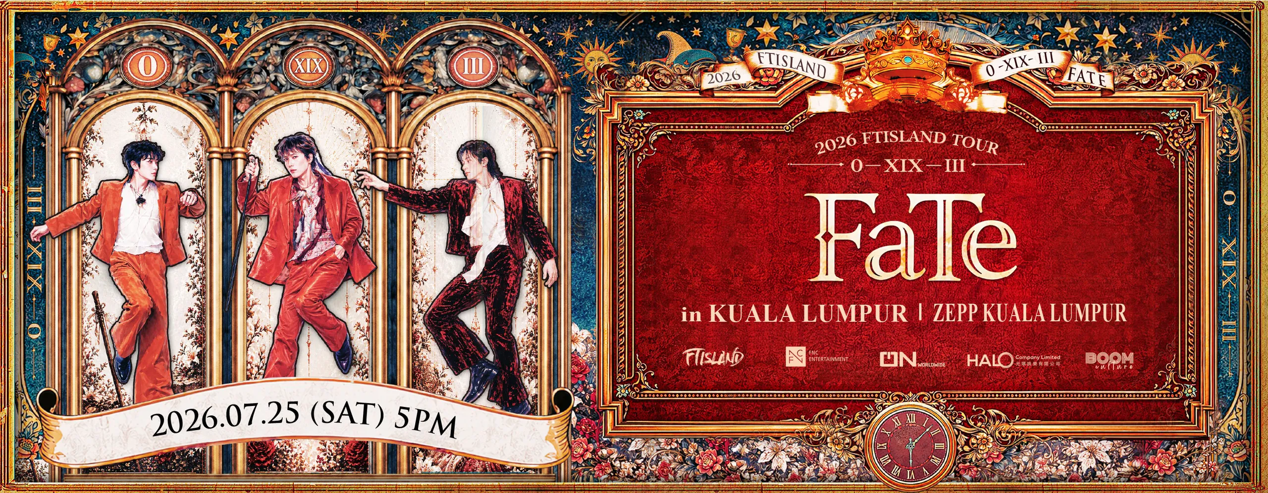 2026 FTISLAND TOUR 0-XIX-III 'FaTe' IN KUALA LUMPUR