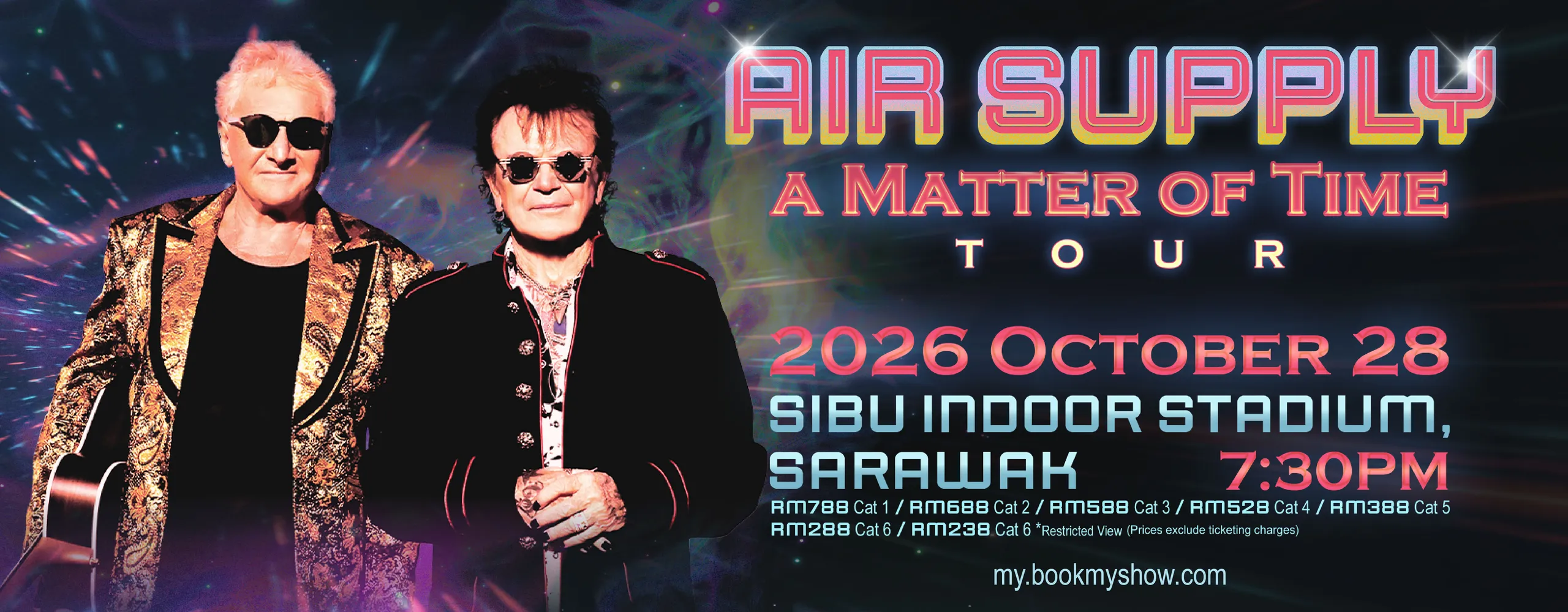 Air Supply A Matter of Time Tour